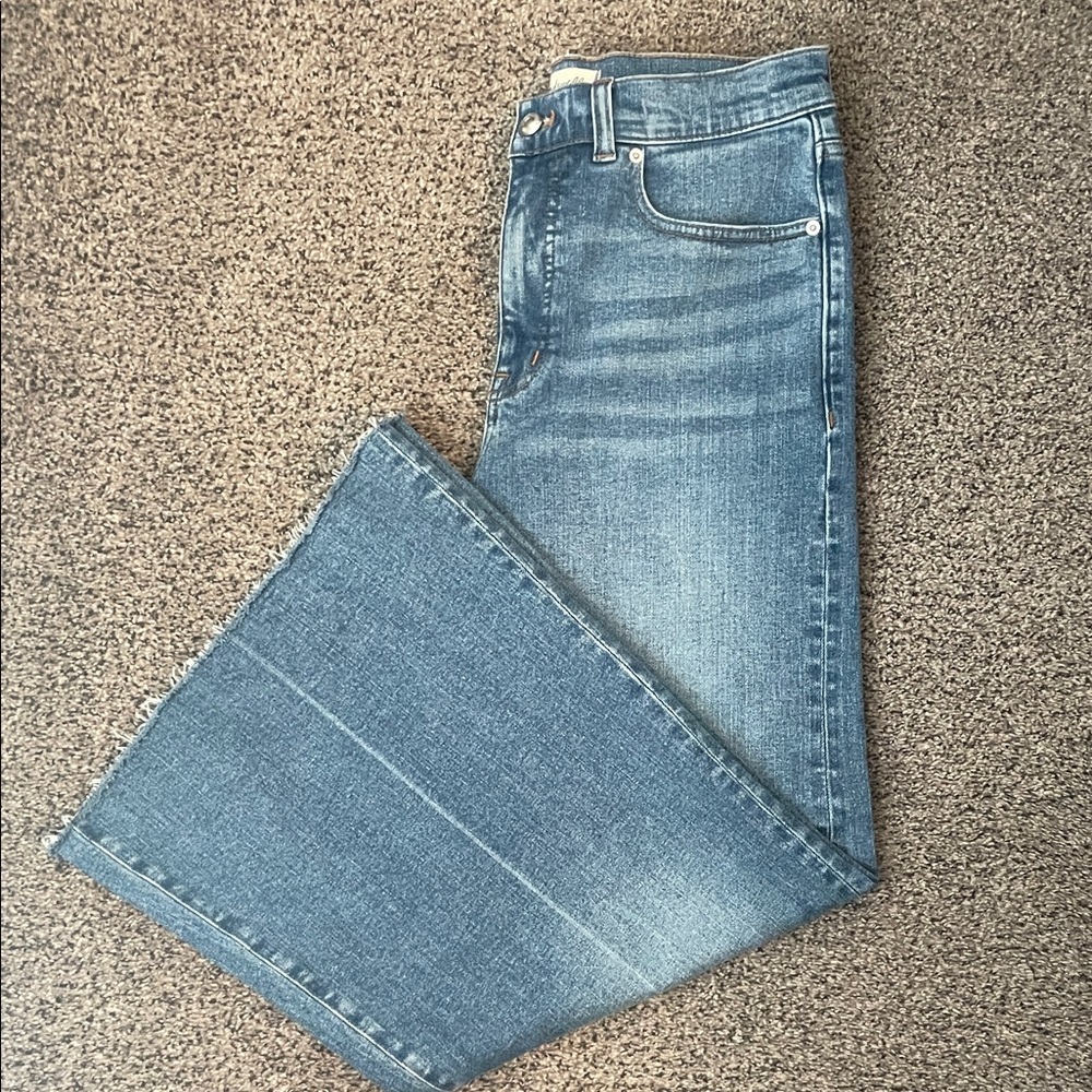 Madewell Flared Wide-Leg Jean